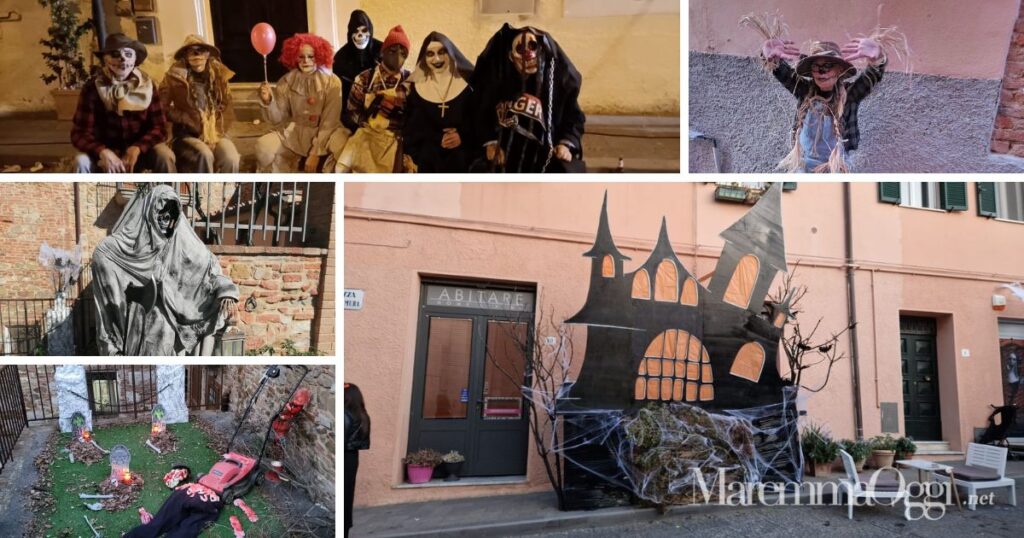 Alcune foto della festa di Halloween d'Istia d'Ombrone