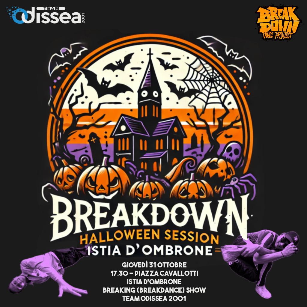 La locandina di Breakdown Halloween session