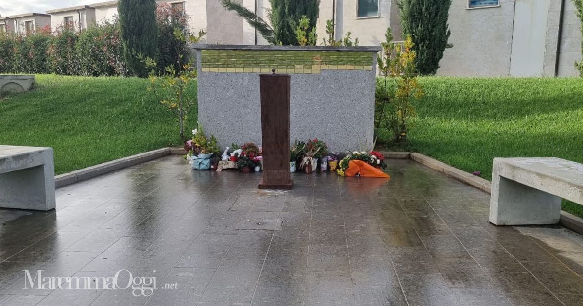 Lo spazio per la dispersione al cimitero di Sterpeto