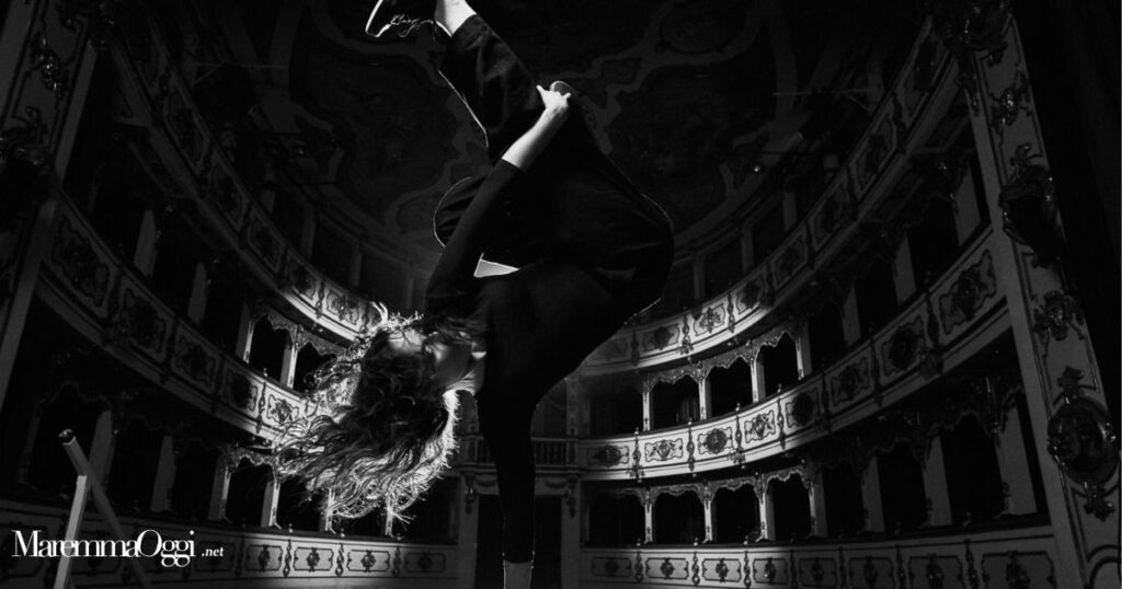 Agnese Quinti mentre balla la breakdance