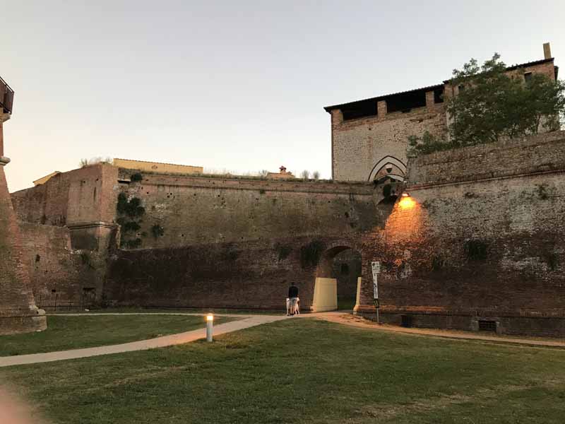 Il Cassero visto dagli Arcieri