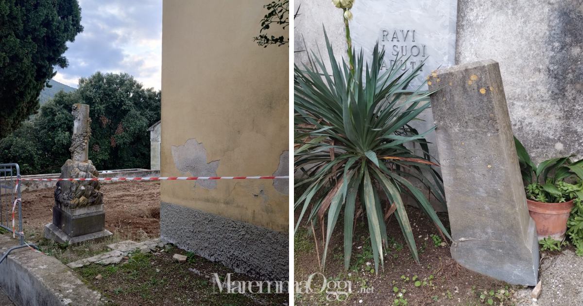 Altre due immagini del cimitero di Ravi