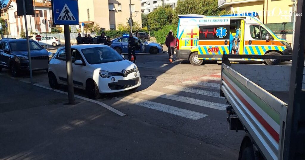 Auto investe pedone fuori dalle strisce sul viale Telamonio