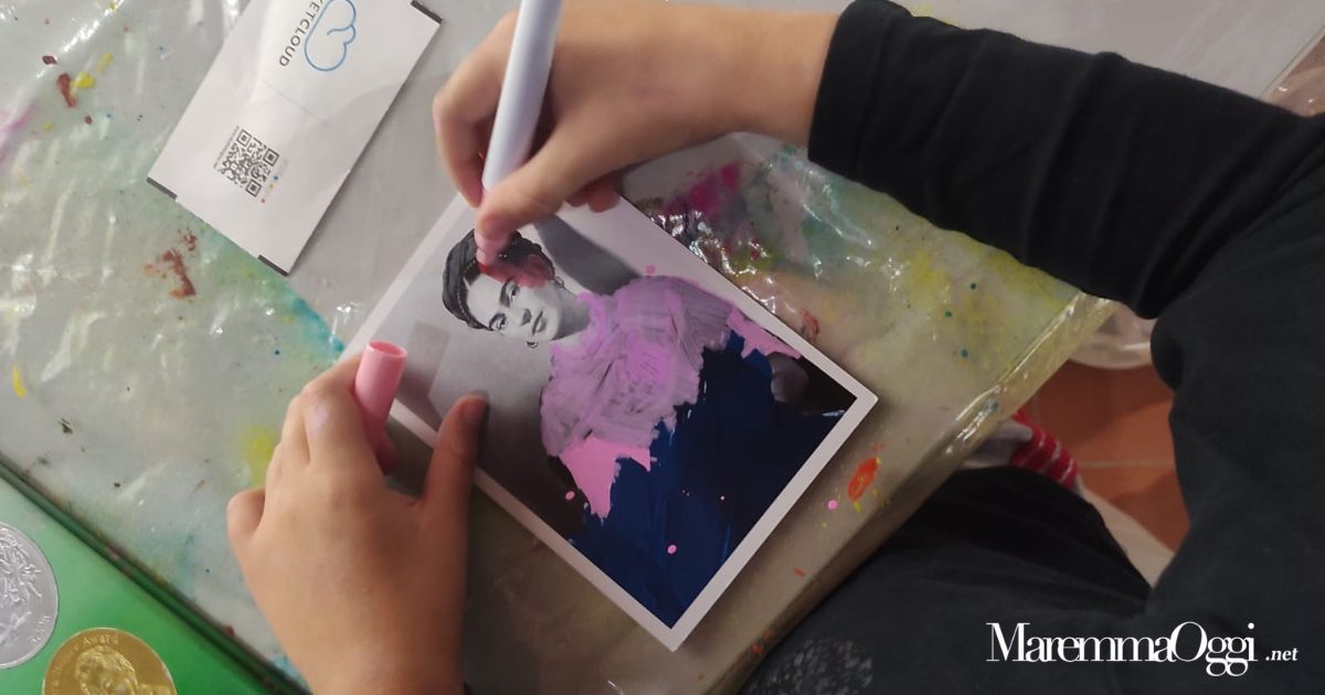 Il laboratorio d'arte per bambini al Polo Le Clarisse