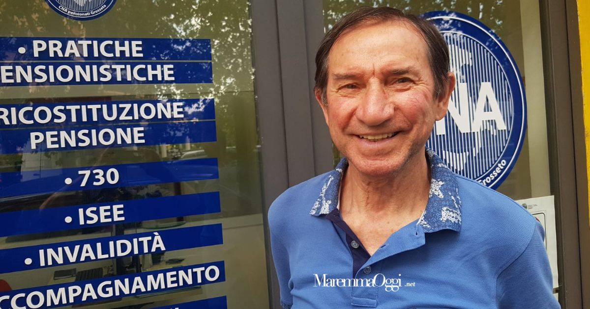 Lidio Del Pasqua, presidente di Cna pensionati