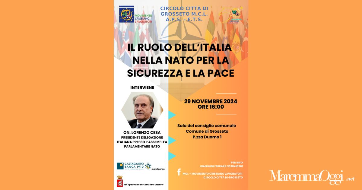 La locandina dell'evento