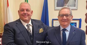 Antonfrancesco Vivarelli Colonna con Claudio Pacella