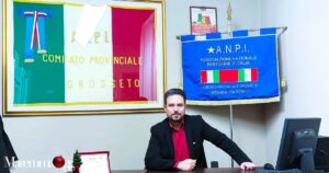 Luciano Calì, ormai ex presidente dell'Anpi provinciale