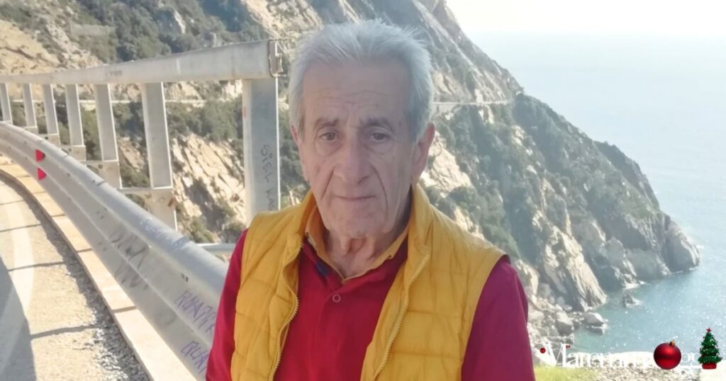 Giorgio Galassi, padre del Montecucco, in una recente foto scattata all'Elba