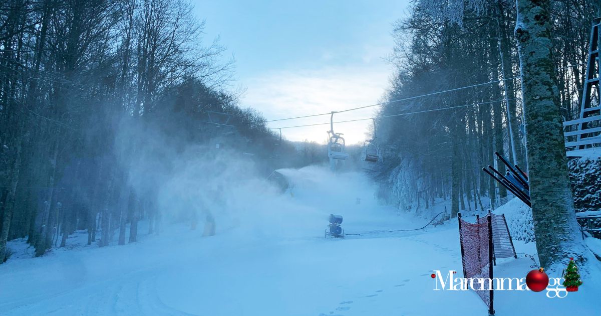 Un'altra immagine delle piste del 21 dicembre