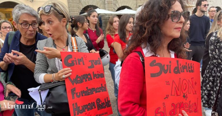 Una manifestazione pro aborto a Grosseto (foto d'archivio)