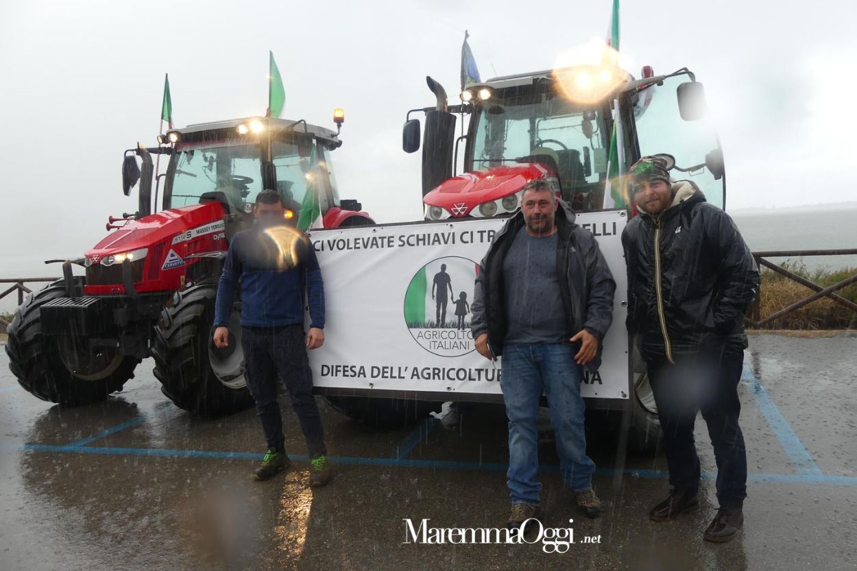 La protesta degli agricoltori