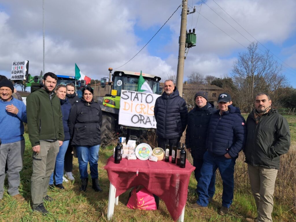 Il caseificio di Sorano sostiene la protesta