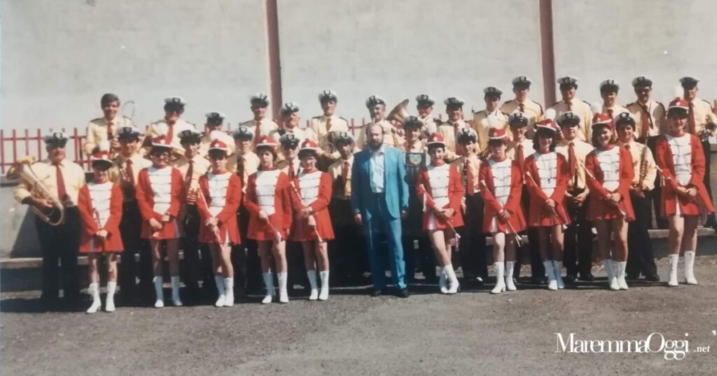 Le majorette di Sorano nel 1985