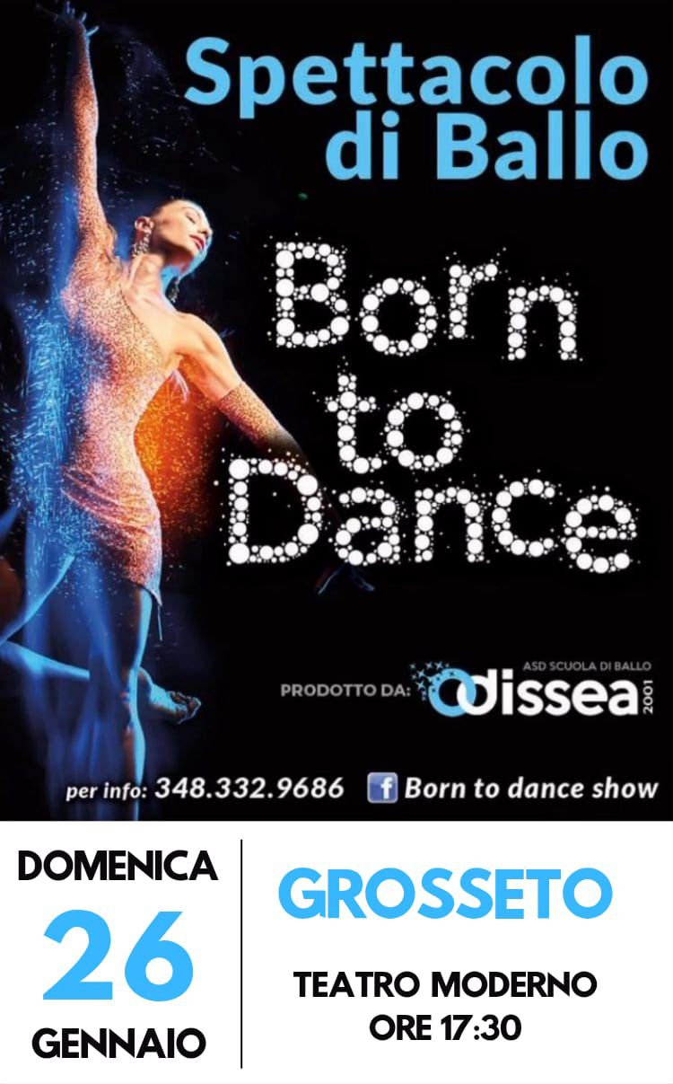 La locandina di "Born to dance"