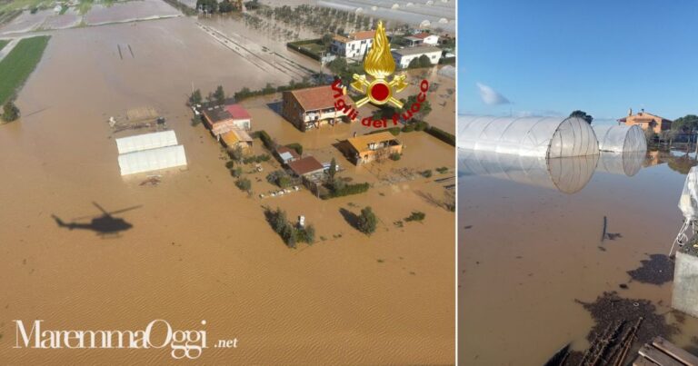 Il sud della provincia di Grosseto dopo l'alluvione