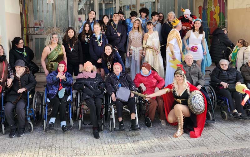 Gli ospiti del Falusi al Carnevale di Follonica