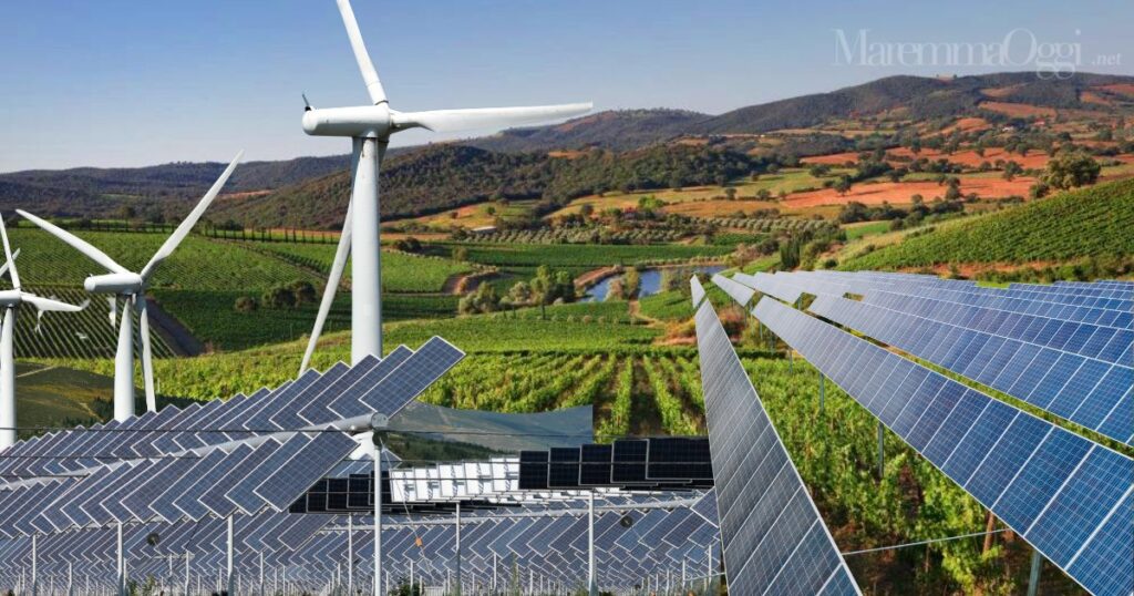 Al momento il 70% del territorio toscano è idoneo all'installazione di impianti eolici, fotovoltaici e agrivoltaici