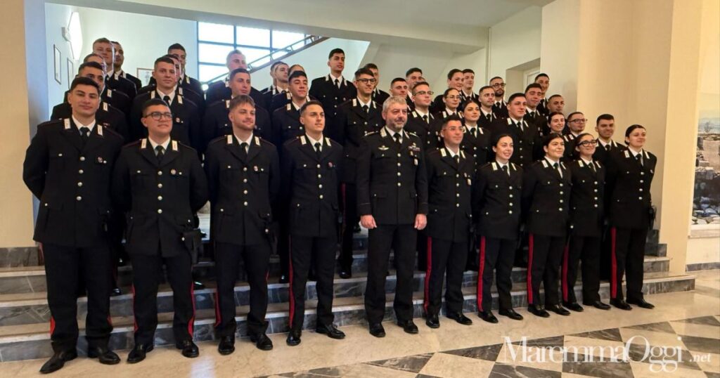 I 48 nuovi carabinieri assegnati a Grosseto