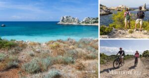 Una splendida veduta di Pianosa con il suo mare trasparente