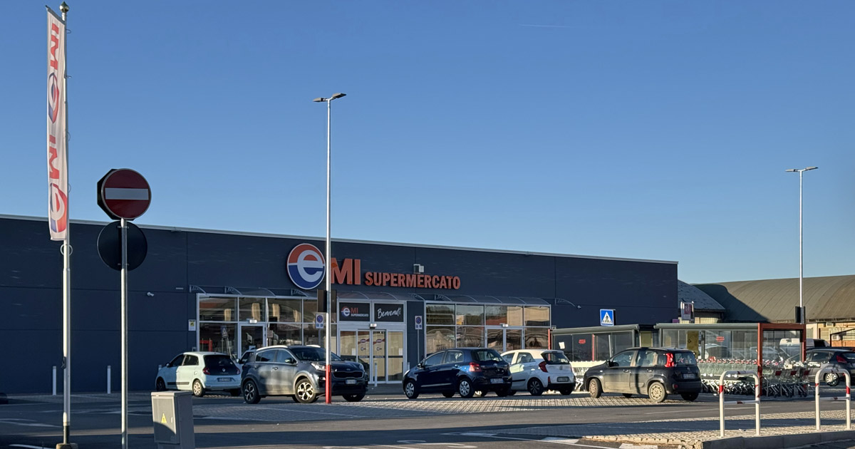 Il supermercato Emi di via Orcagna