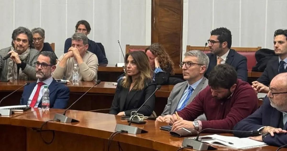 Un momento dell'incontro sulla Venator al ministero