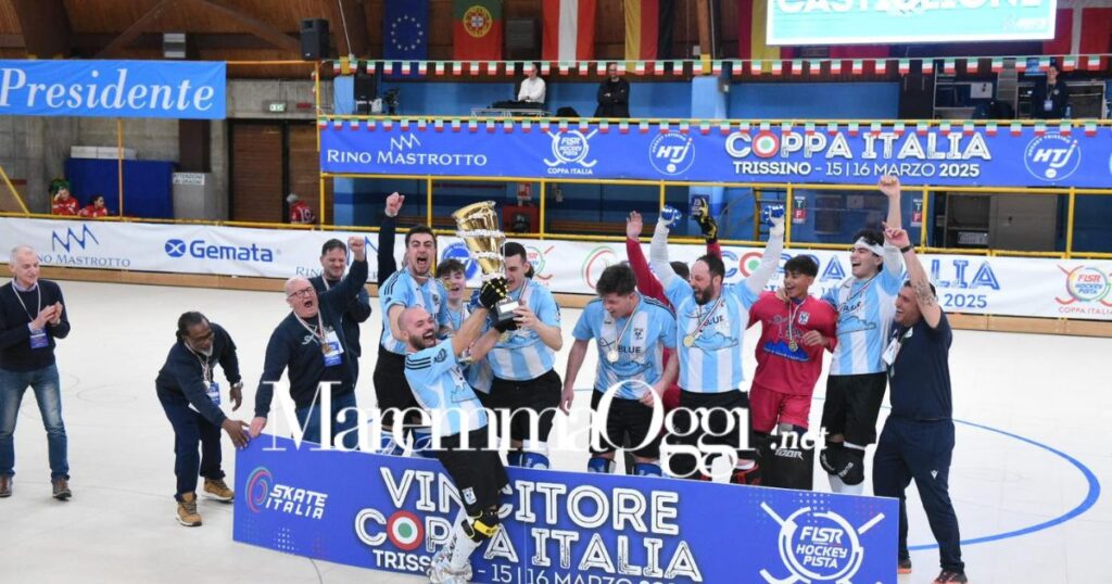 La Blue Factor Castiglione ha vinto la Coppa Italia di serie B: ha battuto a Trissino l'Amatori Vercelli 8-4