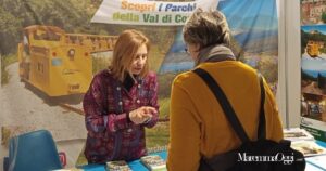 Stand della società Parchi Val di Cornia a Milano