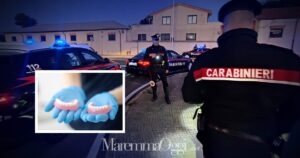 Un tossicodipendente nascondeva la droga sotto alla dentiera