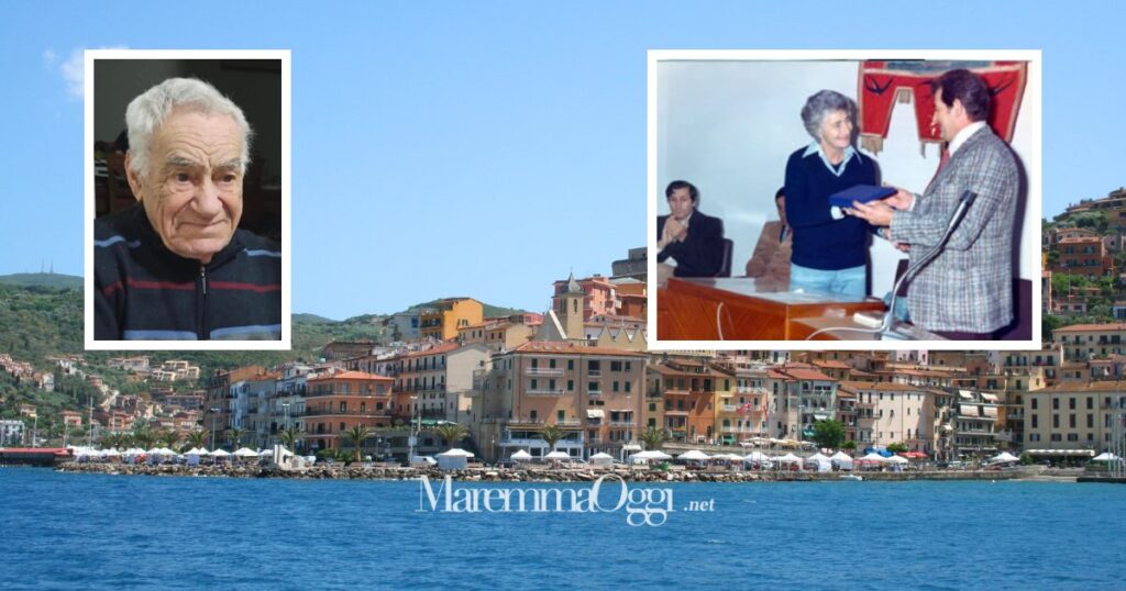 Una veduta di Porto Santo Stefano, Mario Minutolo e Susanna Agnelli sindaca di Monte Argentario