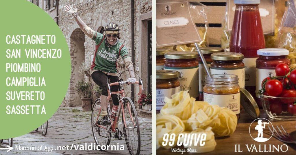 99 curve, la gara cicloturistica della Val di Cornia