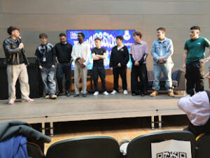 Da sinistra Gabriele Bellinati, RipVann, Ciro Garofalo, Gioele Pietrini, Freddy, Scop, Raro, Hill Thank e GGIOBO