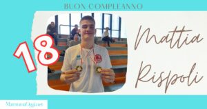 Mattia Rispoli compie 18 anni, auguri